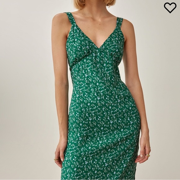 Reformation Lynda Dress with Spring Floral Print - Picture 5 of 6